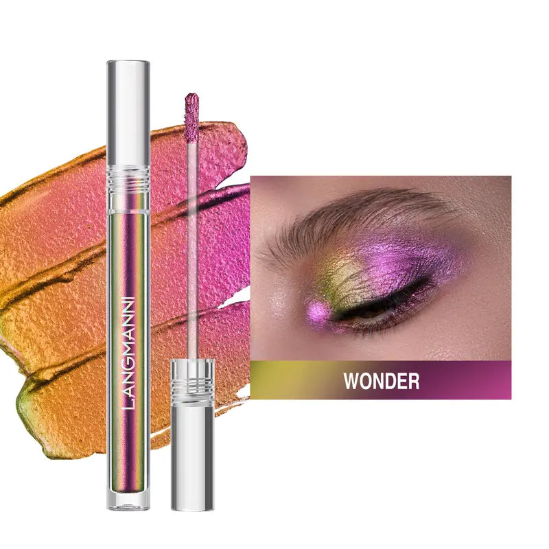 Diamond Shiny Liquid Eyeshadow Stick - 3-Color Gradient