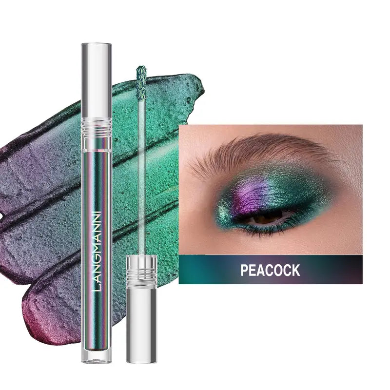 Diamond Shiny Liquid Eyeshadow Stick - 3-Color Gradient