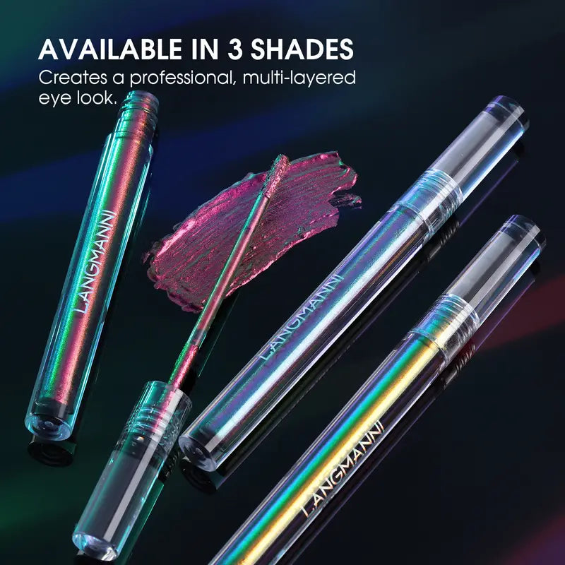 Diamond Shiny Liquid Eyeshadow Stick - 3-Color Gradient